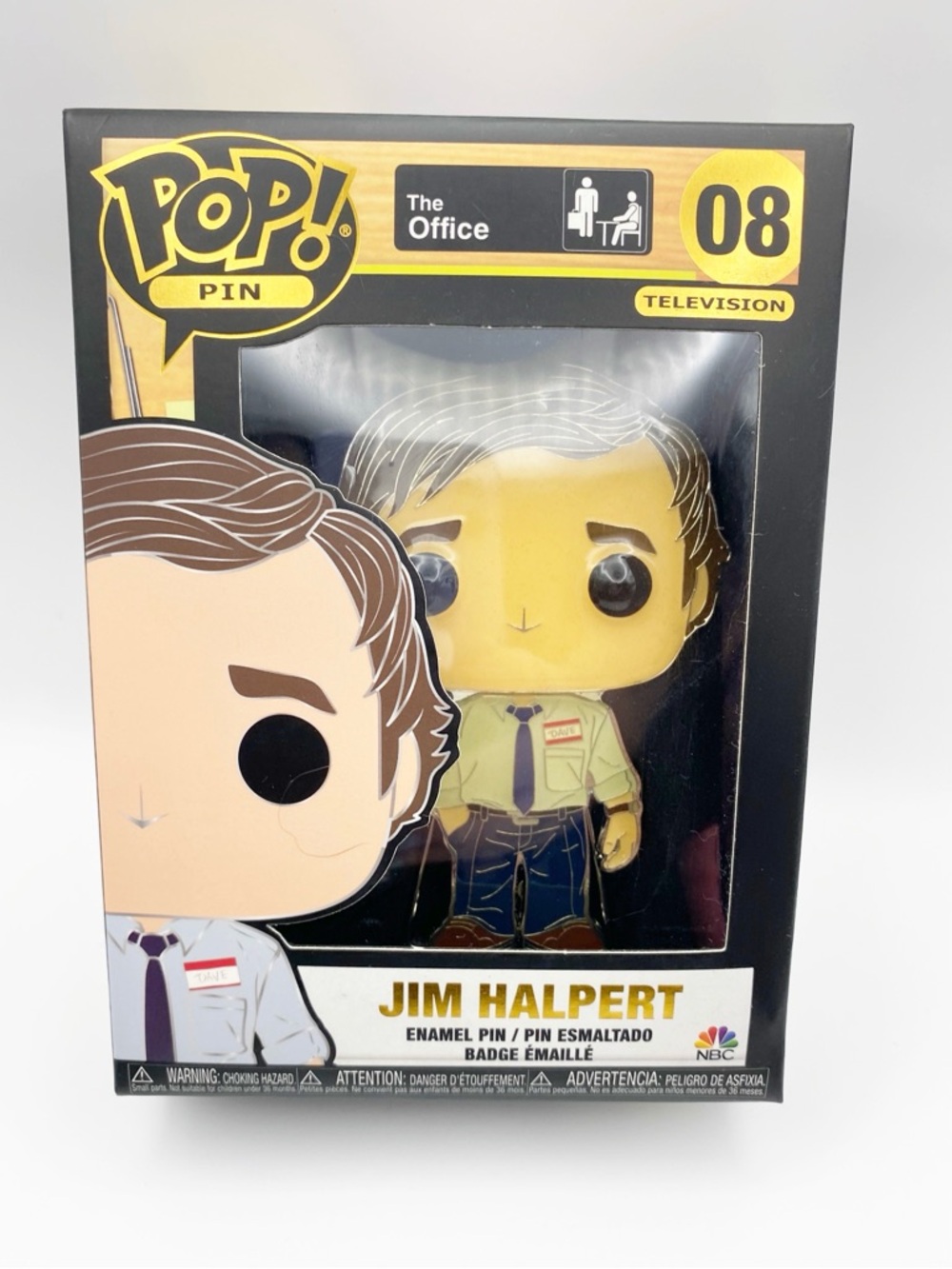 The Office Jim Funko Enamel Pin